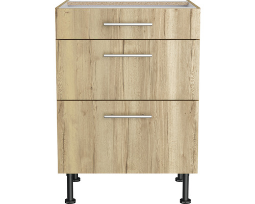 Optifit ladekast Erik290 BxDxH 60x58,4x87 cm wild eiken structuur mat gedemonteerd