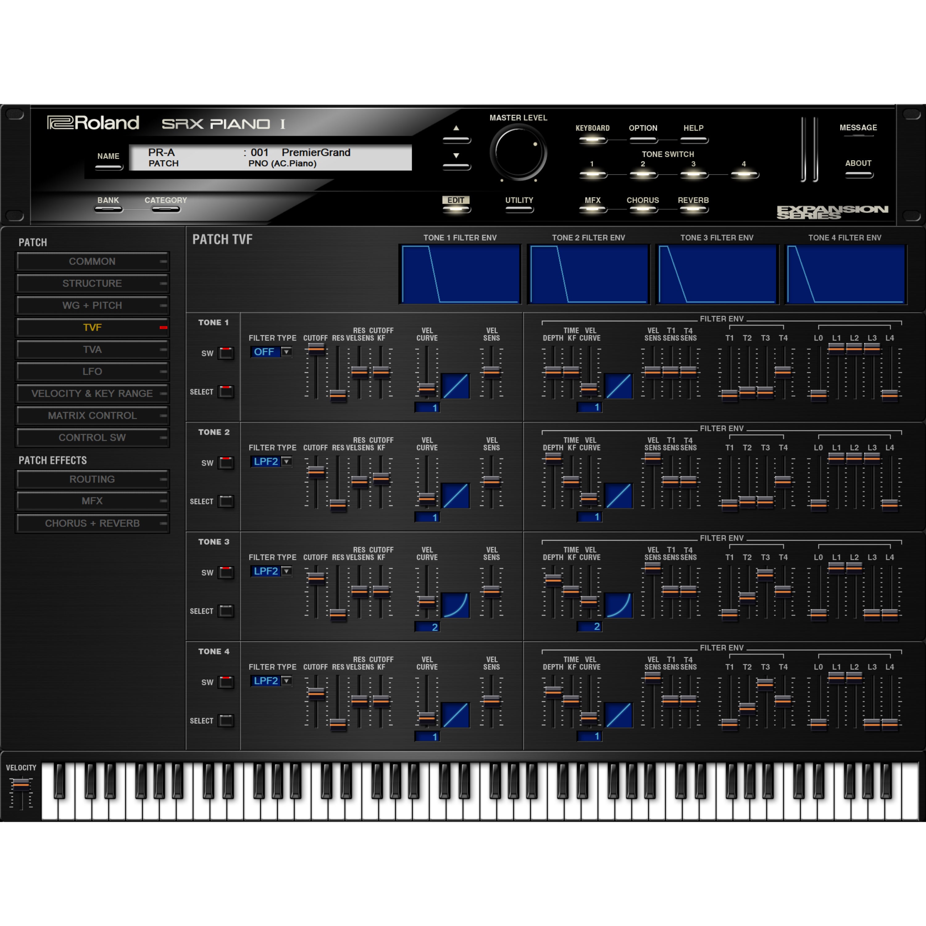 Roland Cloud SRX Piano I (download)