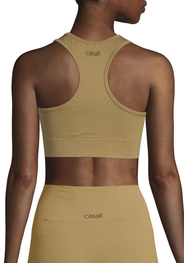 Casall Block Seamless sports bh Brun