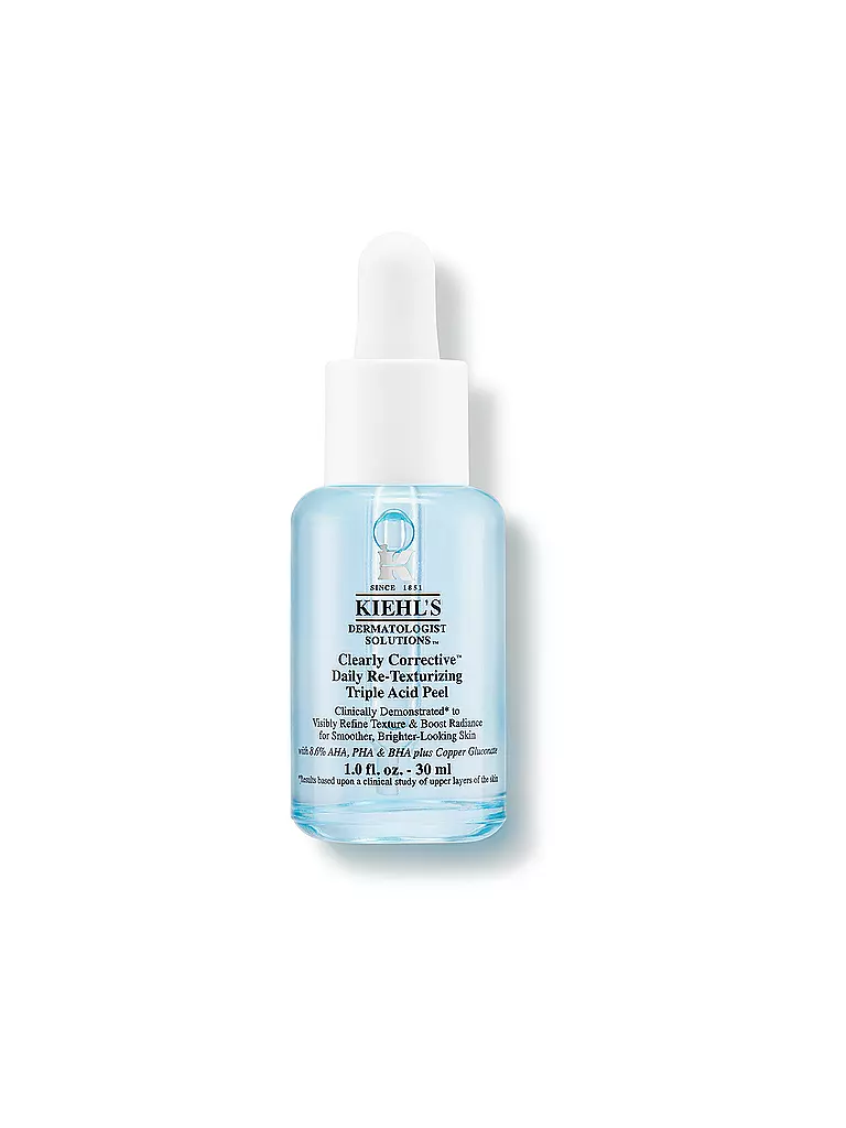 KIEHL'S Clearly Corrective™ Re-Texturizing Triple Acid Peel 30ml keine Farbe