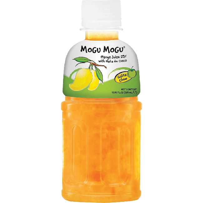 Mogu Mogu Nata de Coco drink met mangosmaak 320ml