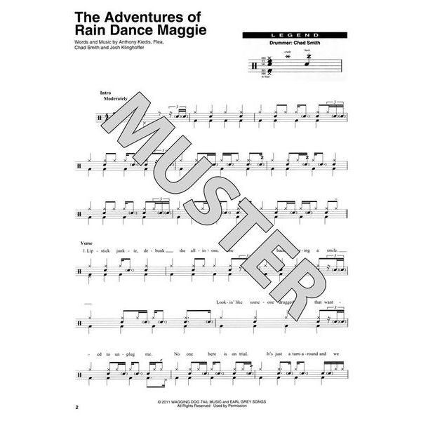 Hal Leonard Drum Play-Along Red Hot Chili