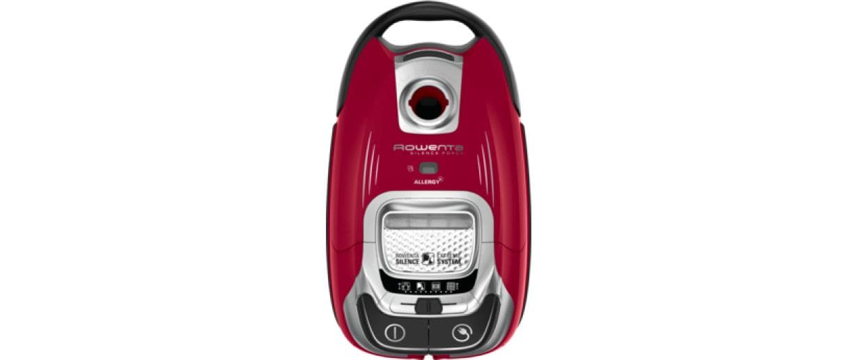 Bodenstaubsauger Silence Force Allergy+ Rot<br>Sehr stiller und leistungsfähiger Bodenstaubsauger für Tierbesitzer
