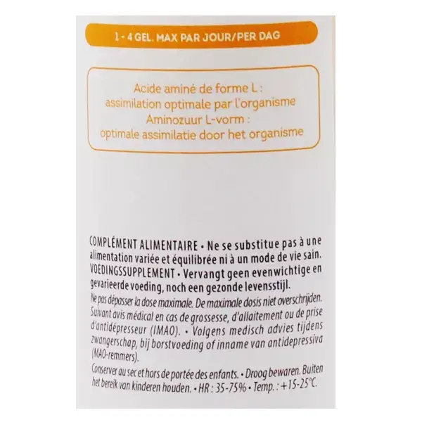 Be-Life Tryptophane 200 180 gélules