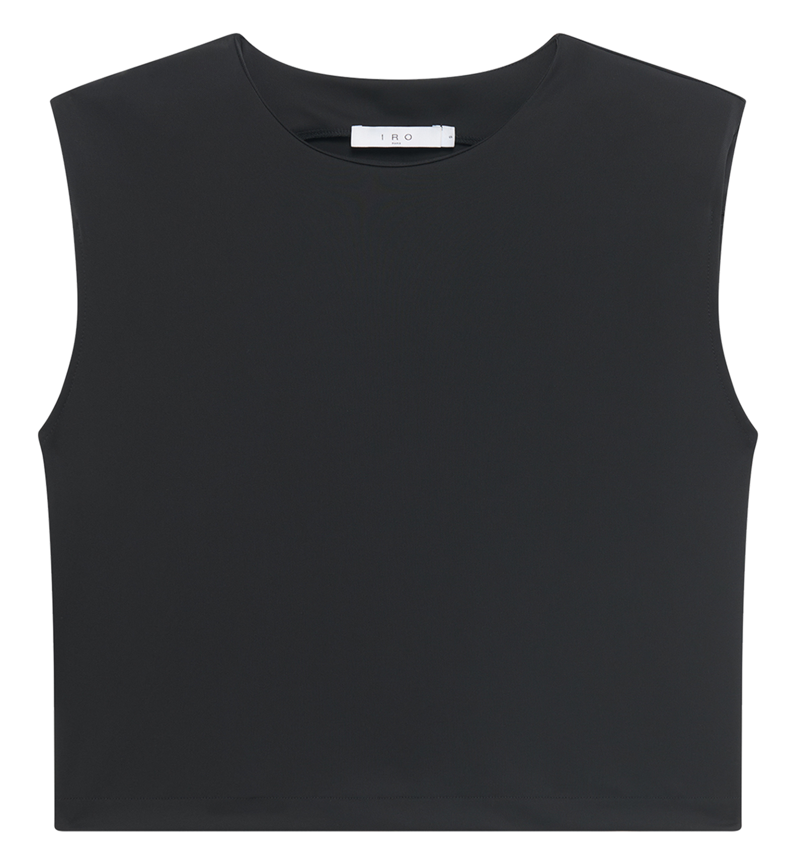 PATOYA - Tee-shirt manches courtes à épaulettes | Noir