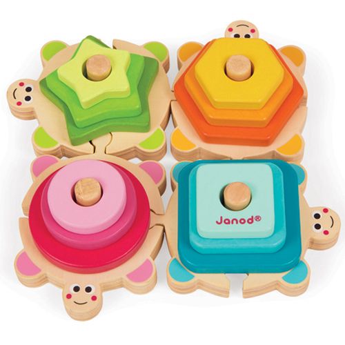 Janod stapeltorentjes schildpadden 5337