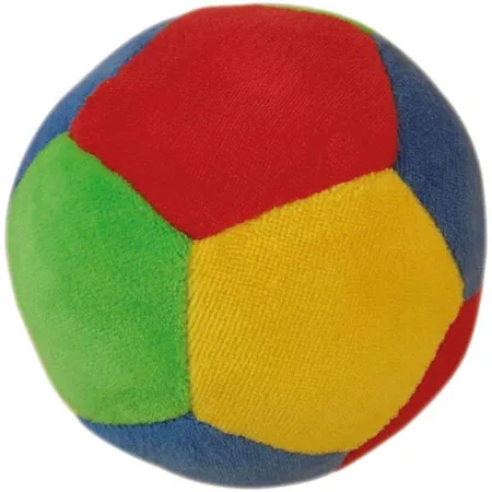Bieco Veloursball mit Rassel, ca. 11cm
