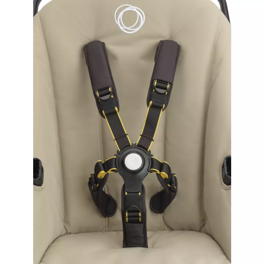 bugaboo Kinderwagen Fox Cub mit Liegeaufsatz und Sitz BlackDesert Beige