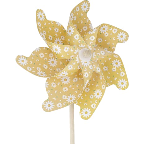 Stor mønstret vindmølle H: 74 cm - flere varianter - assorteret