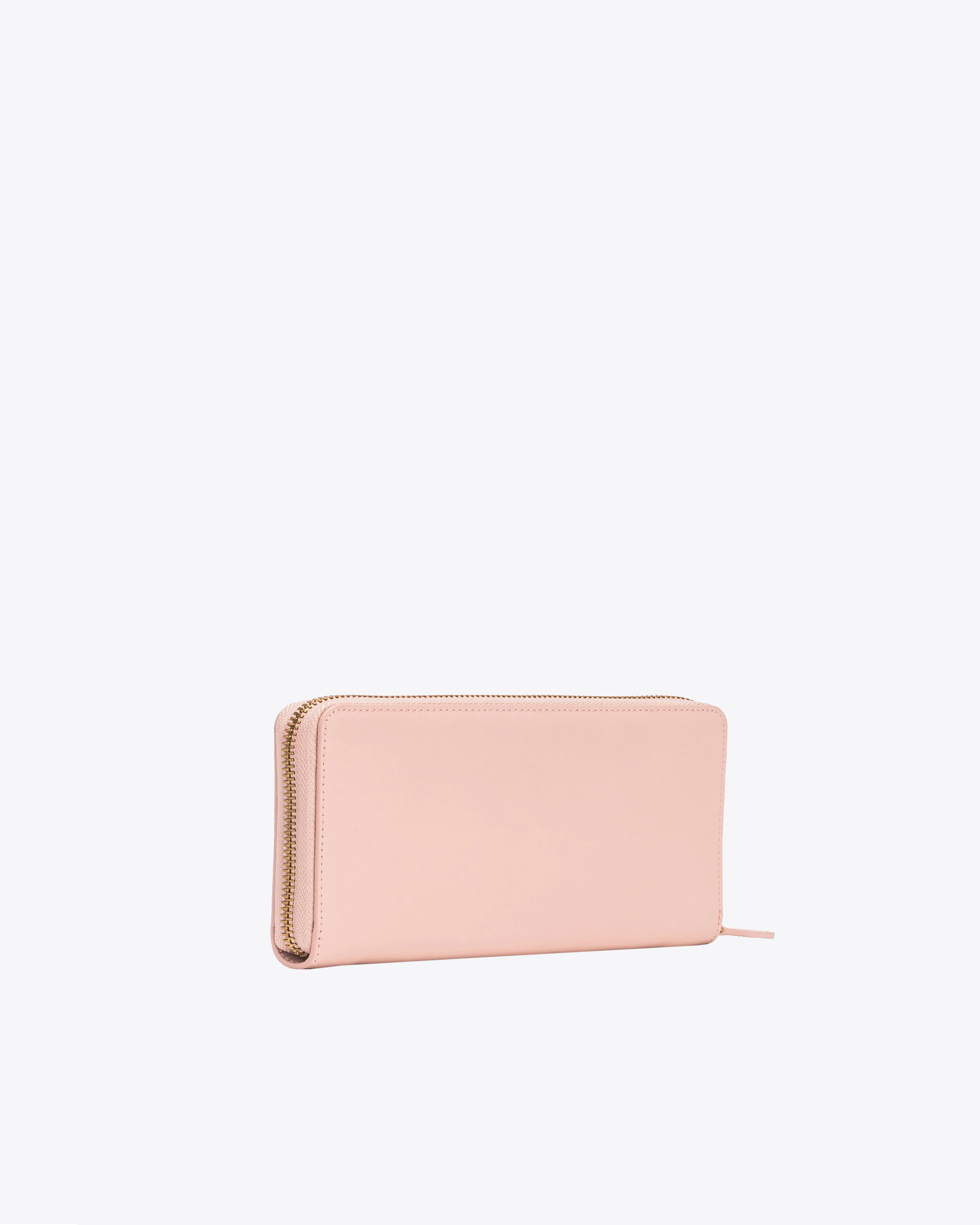 Portefeuille à contour zippé | Rose