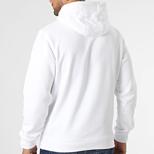 Sweat Capuche Regular Flag Spray 7911 Blanc