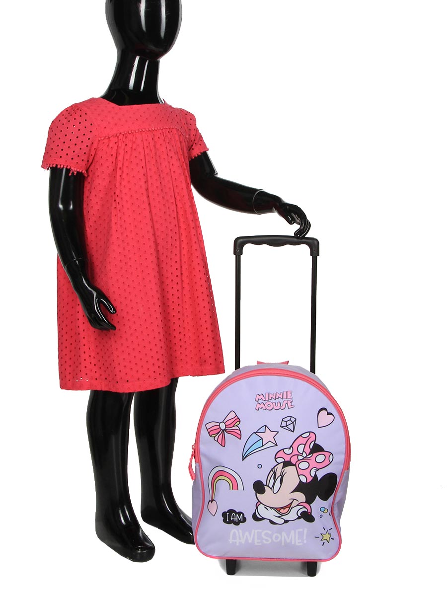 Sac À dos À roulettes Minnie Awesome