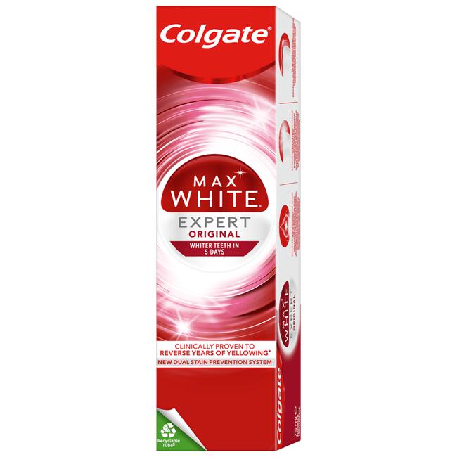 Colgate Max White Expert Original Whitening Tandpasta 75 ML