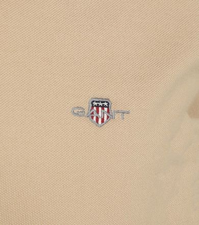 Gant Shield Piqué Poloshirt Sand 2210-277 kopen
