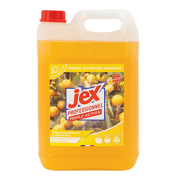 Nettoyant multi-usages désinfectant Jex Professionnel Soleil de Corse 5 L