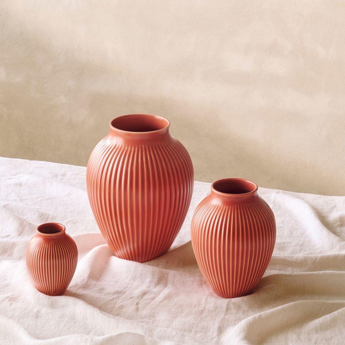 Vase 20 cm, coral