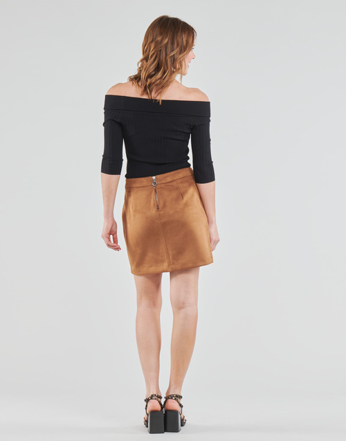 Guess - DAYNA OFF SHOULDER SWTR - Noir