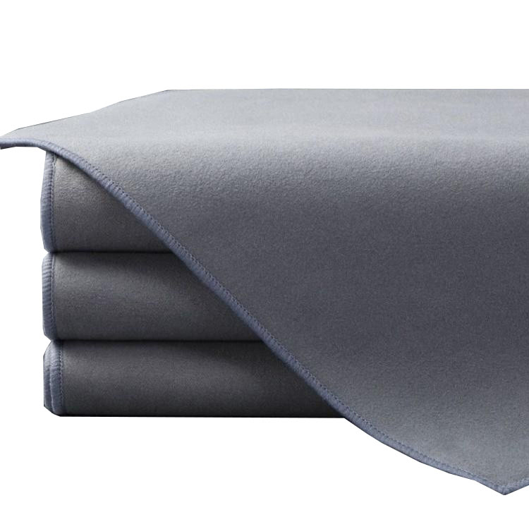 (3er Set) 30x60cm Auto Reinigungs Tuch KFZ Fahrzeug Pflege - Grau