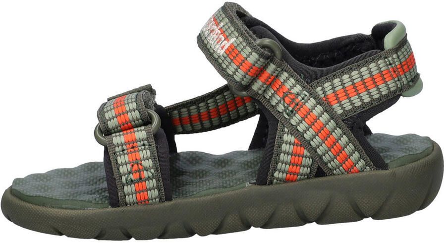 Timberland sandalen groen oranje