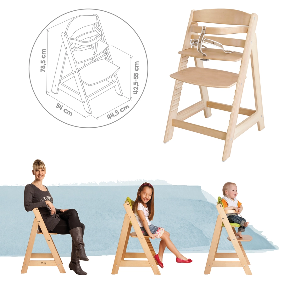 roba Treppenhochstuhl Sit Up III natur