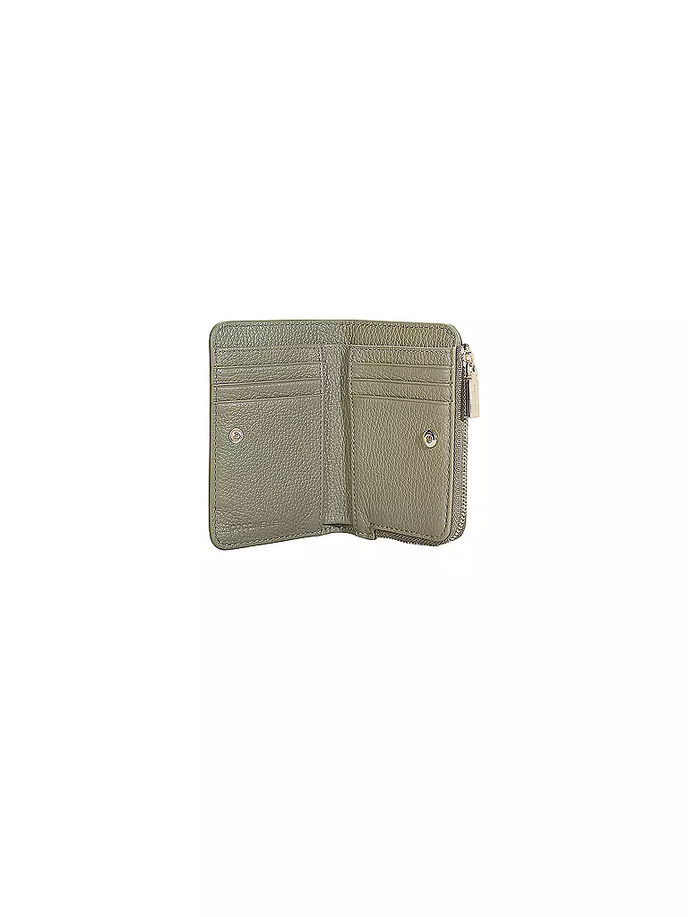 COCCINELLE Geldbörse METALLIC SOFT olive