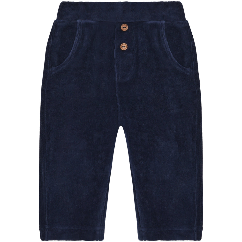 Køb Hust & Claire More Navy Gordon Ottoman