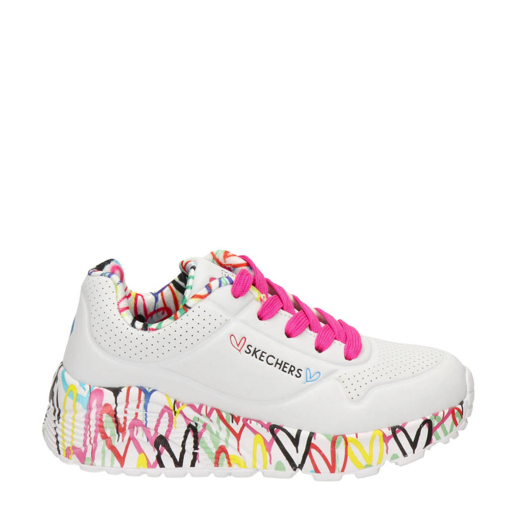 Skechers Uno Lightsneakers wit/multi