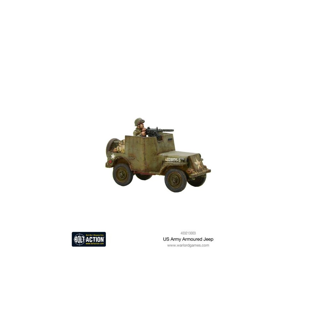 Bolt Action - US Armoured Jeep