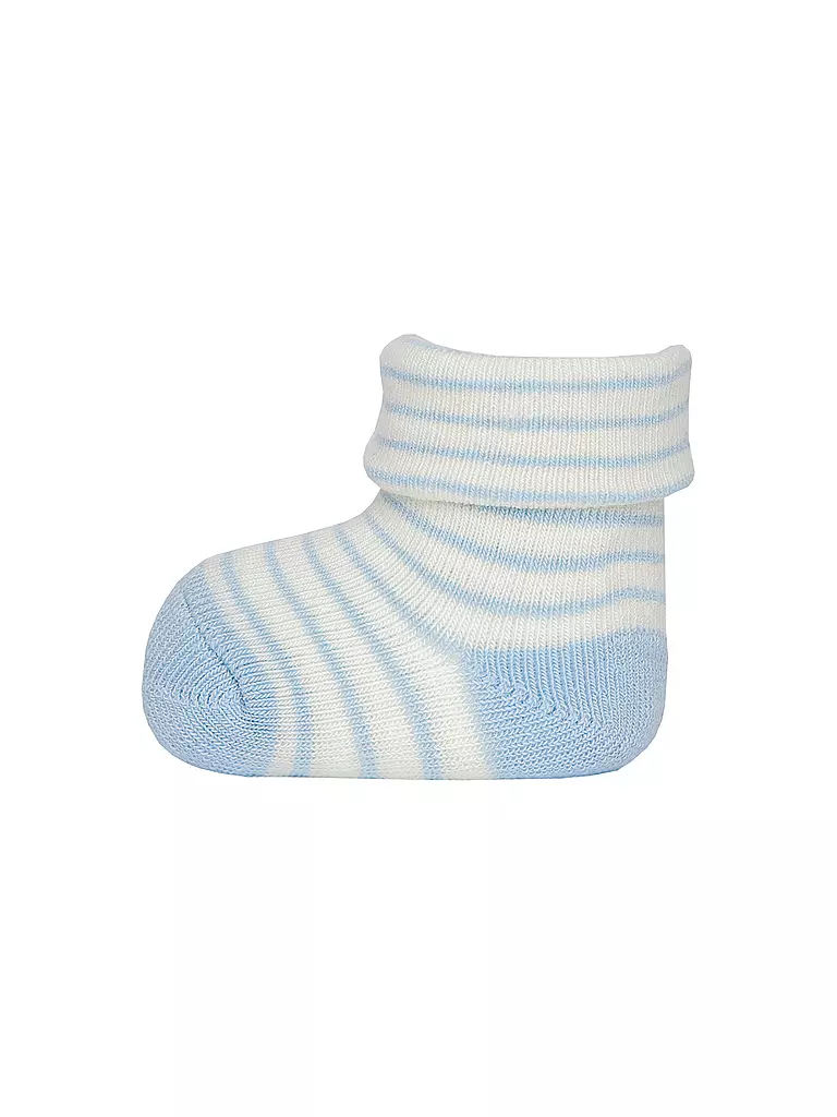 EWERS Baby Socken 3er Pack h.blau blau