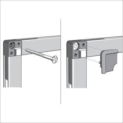 Nobo Classic Steel - Tableau blanc acier laqué - 60 x 45 cm