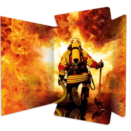 RNK Verlag Zeichenmappe aus stabilem Karton, “On Fire” für DIN A3