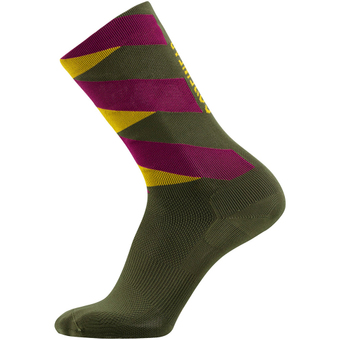 Gore Wear Essential Signal Socken Utility Green / Process Purple Damen