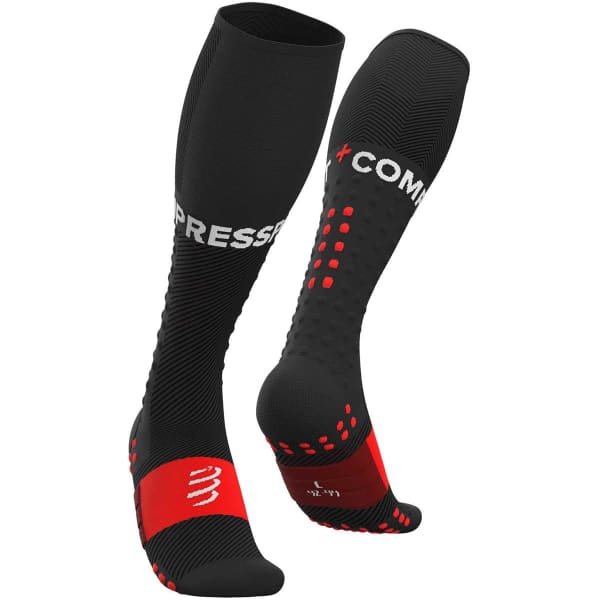 Chaussette compression COMPRESSPORT FULL SOCKS RUN BLACK