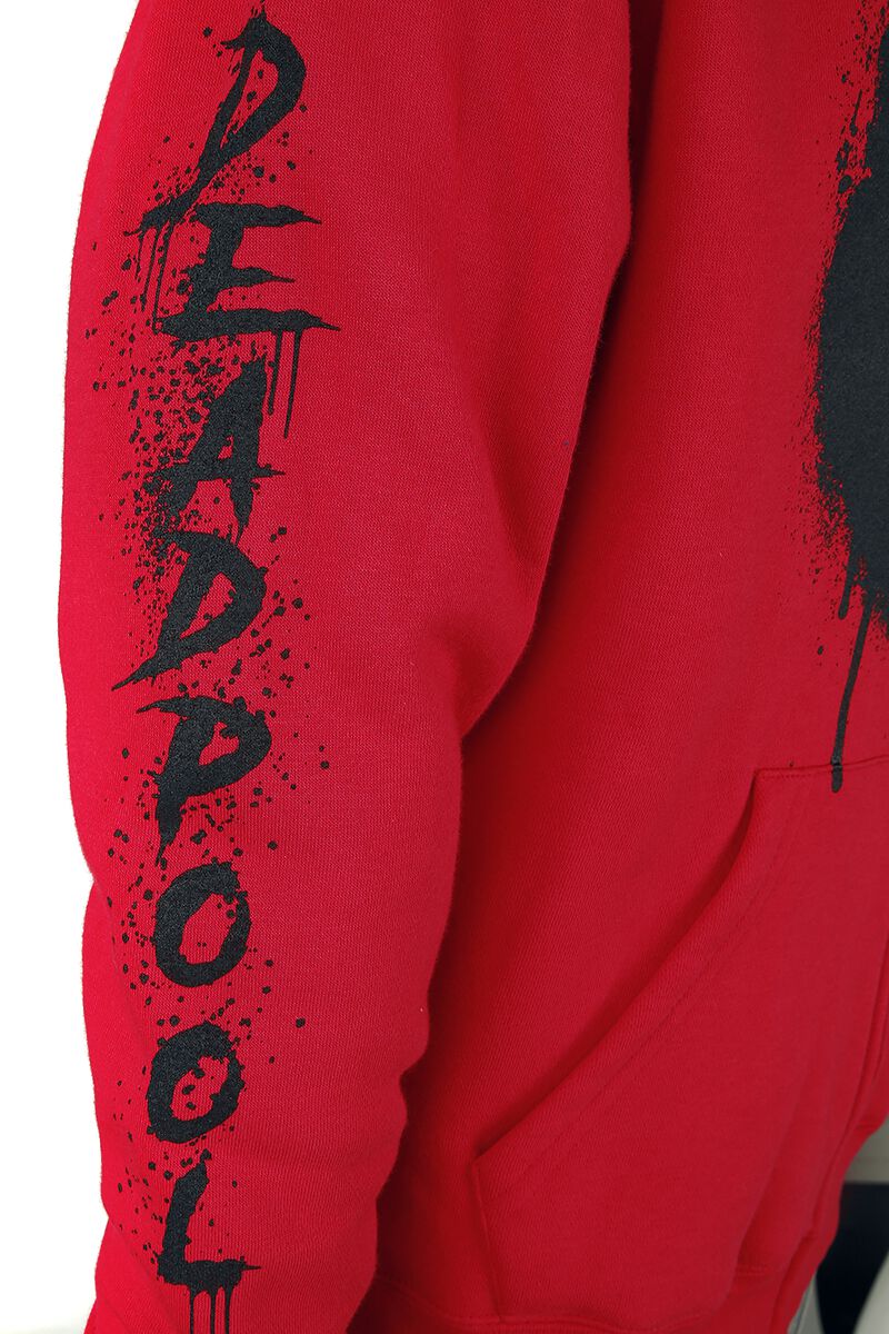 Logo Deadpool | Deadpool Sweat-shirt zippé à capuche