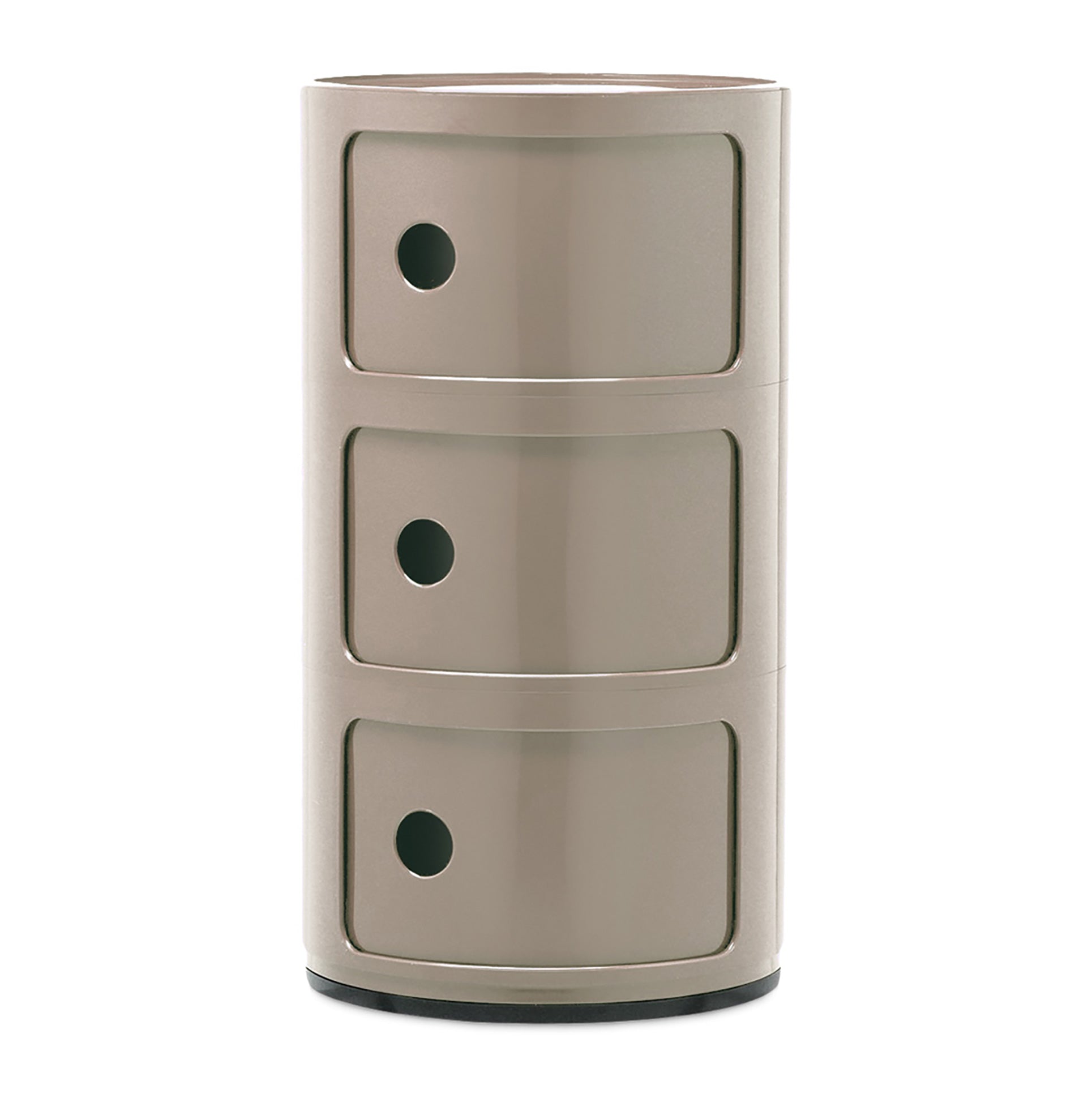 Kartell Componibili Kast Ã 32 cm - 3 Modules - Duifgrijs