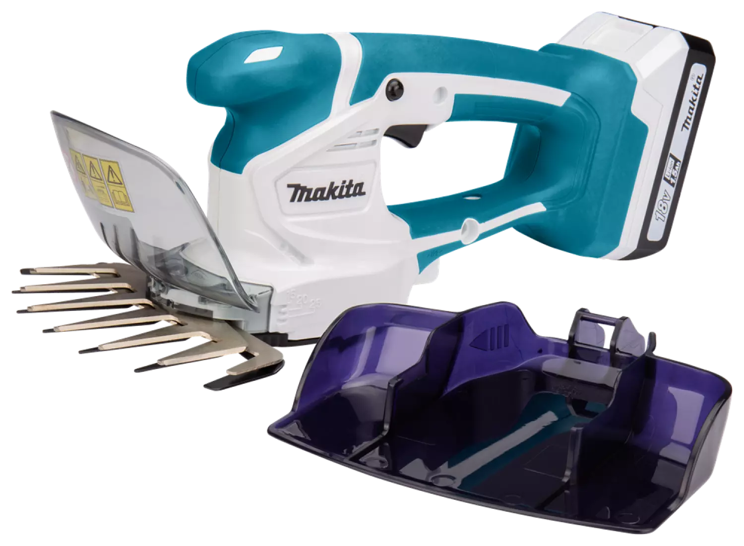 Makita UM603DWY 18V Li-Ion accu grasschaar set (1x 1,5Ah accu)