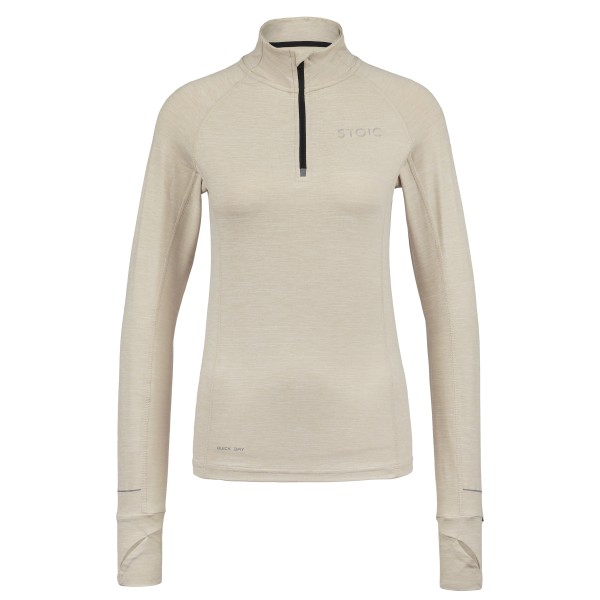 Stoic - Women's HelsingborgSt. Performance L/S with Zip - T-shirt de running