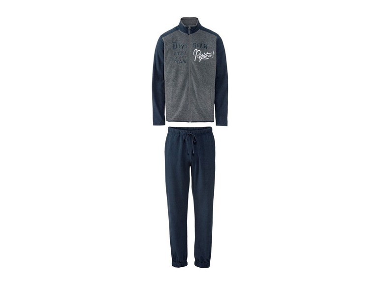 Fleece huispak voor heren