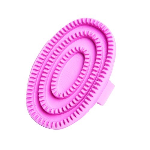 Raspador de cavalo de borracha rosa Roma