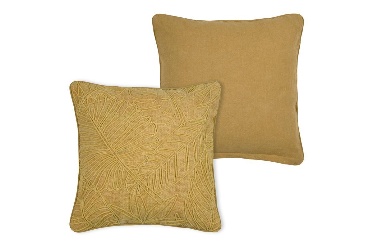 ALOHA COUSSIN 40X40CM CURRY