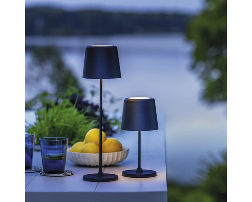 LED Batterij Buiten Tafellamp 2W 310 lm 3000 KH 37 cm Kaami Zwart