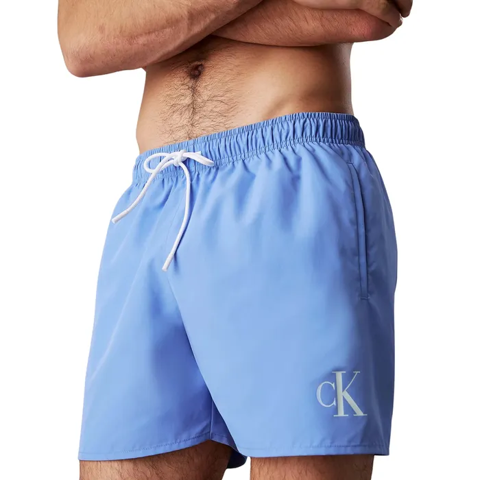 Calvin Klein Monogram Medium Drawstring Zwemshort Heren