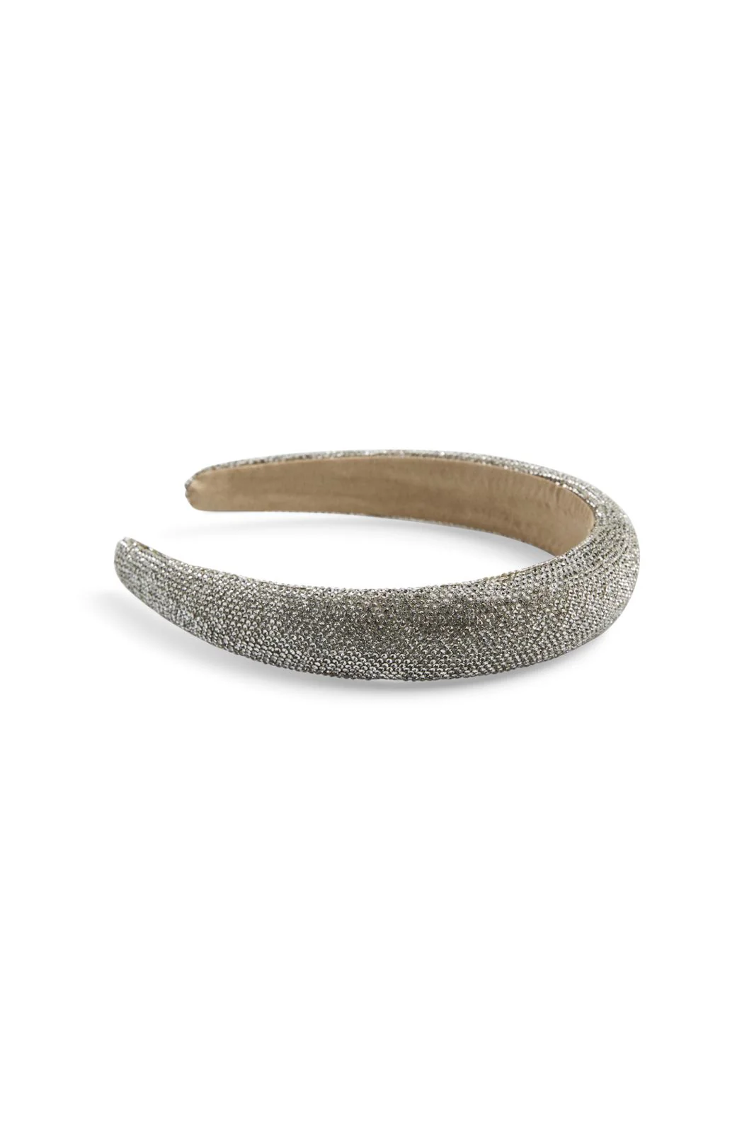 Pieces Pcotelia Hairband 4757658 silver colour clear stones