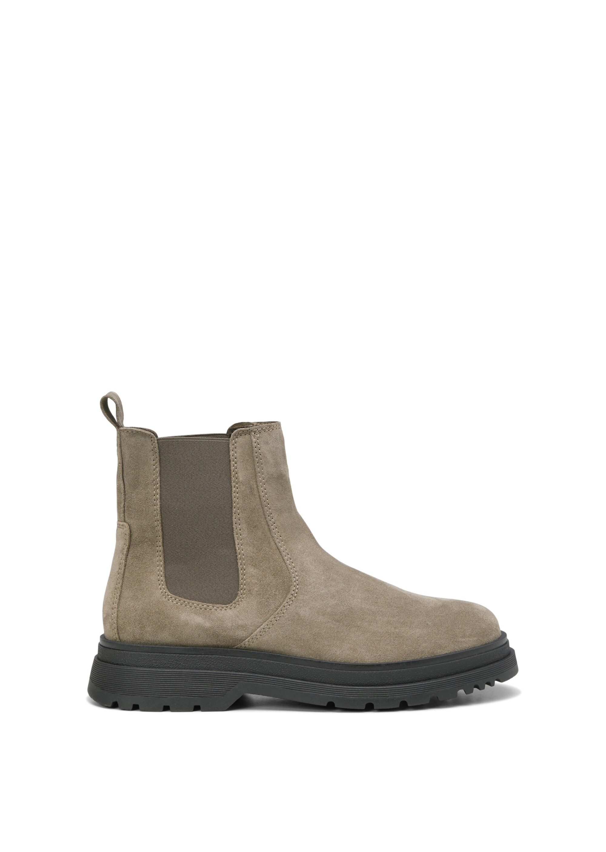 Chelsea-Boot aus edlem Velours-Rindleder