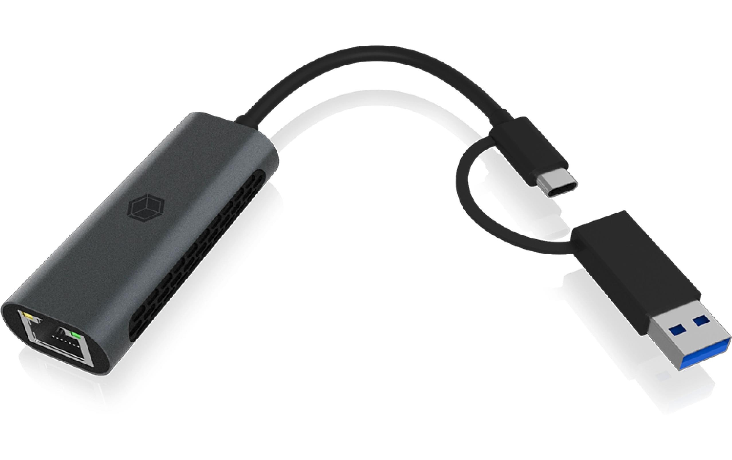 Netzwerk-Adapter IB-LAN301-C3 USB Typ-A/USB Typ-CUSB zu 2.5 Gigabit Ethernet LAN Adapter
