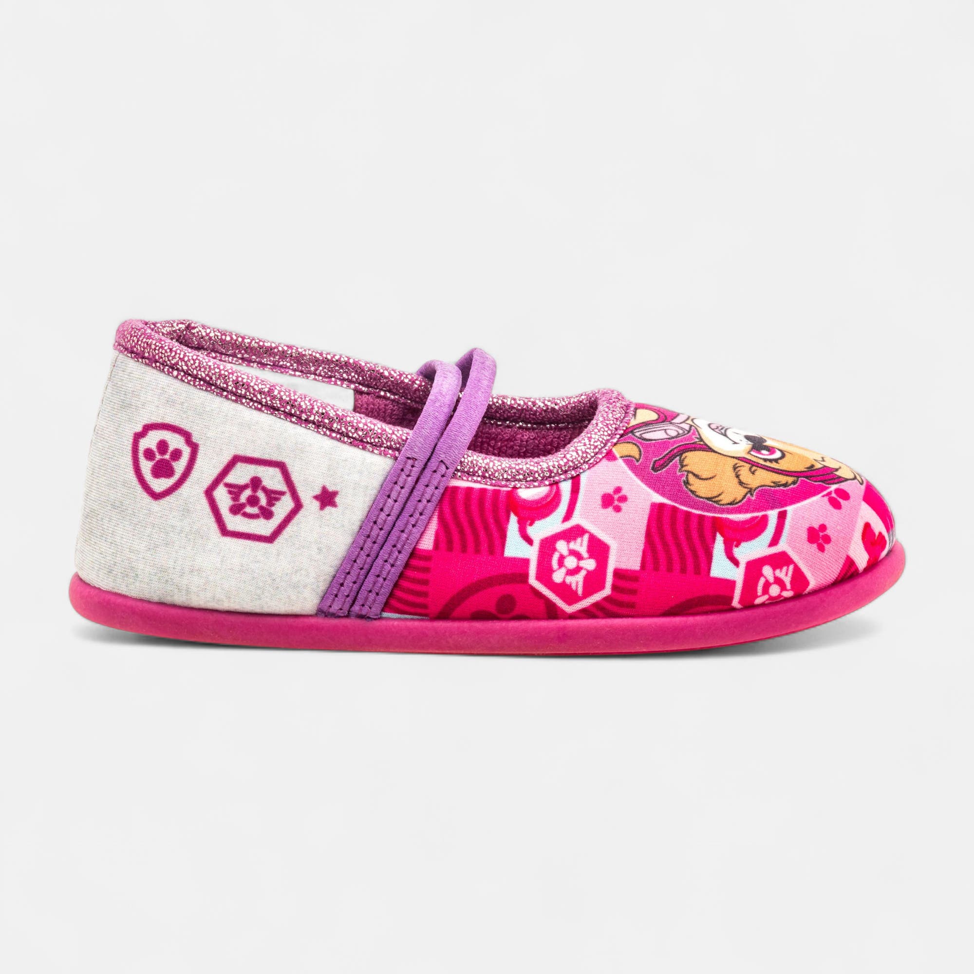 Chaussons ballerines Fille rose