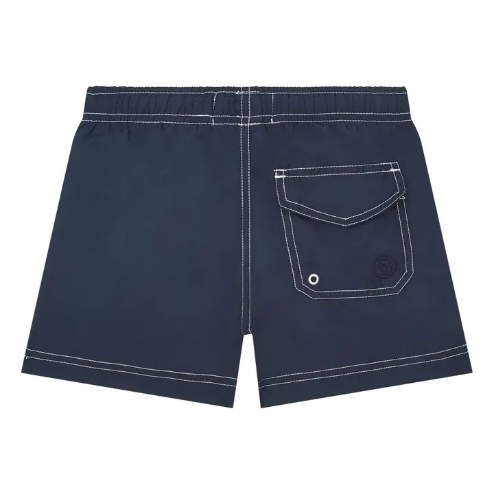 SMALLABLE BASICS Short De Bain Garçon en Polyester Recyclé | Bleu marine