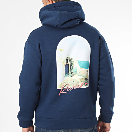 Sweat Capuche Bleu Marine