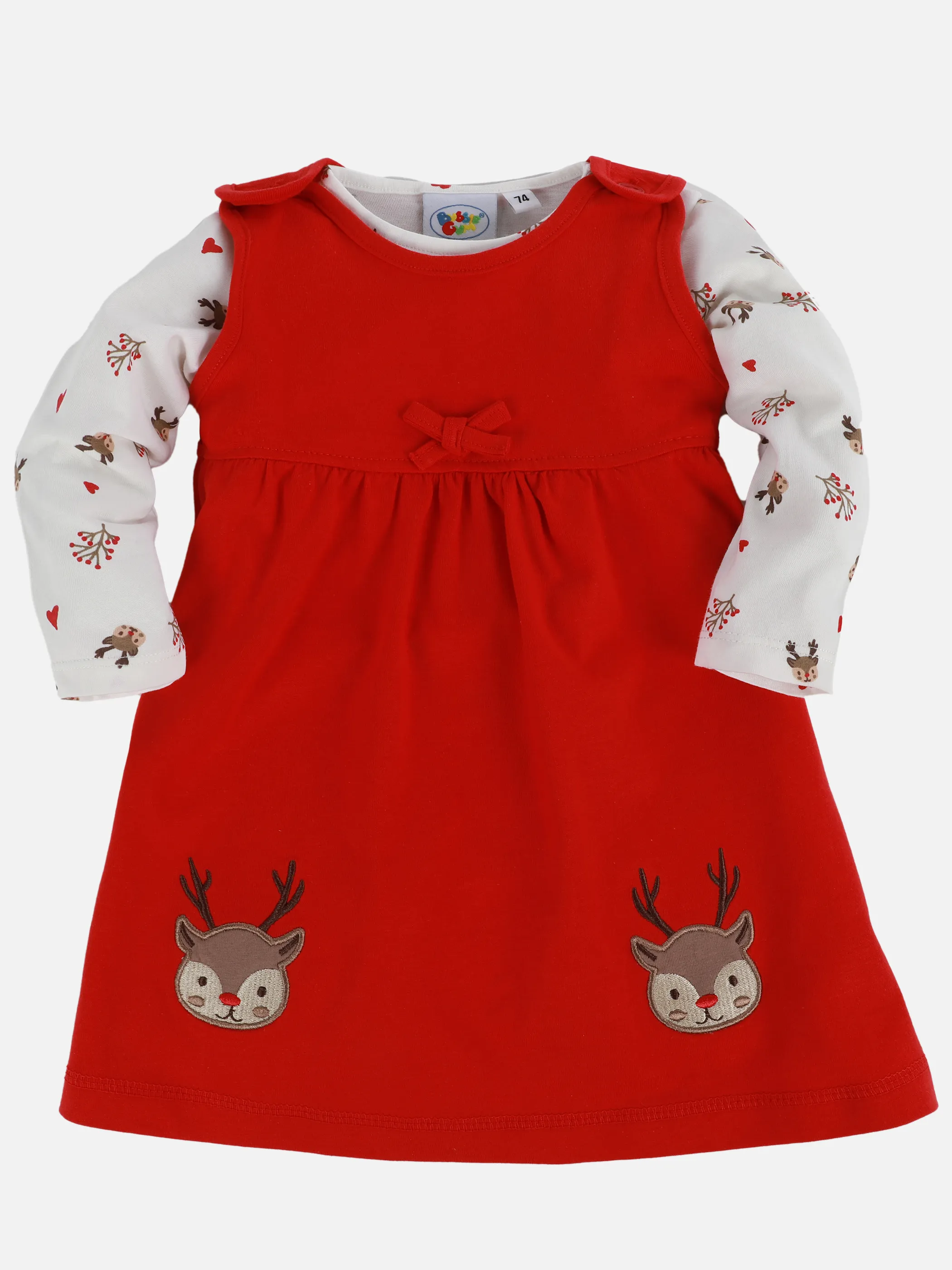 Baby Mädchen Weihnachts-Set, 2tlg.