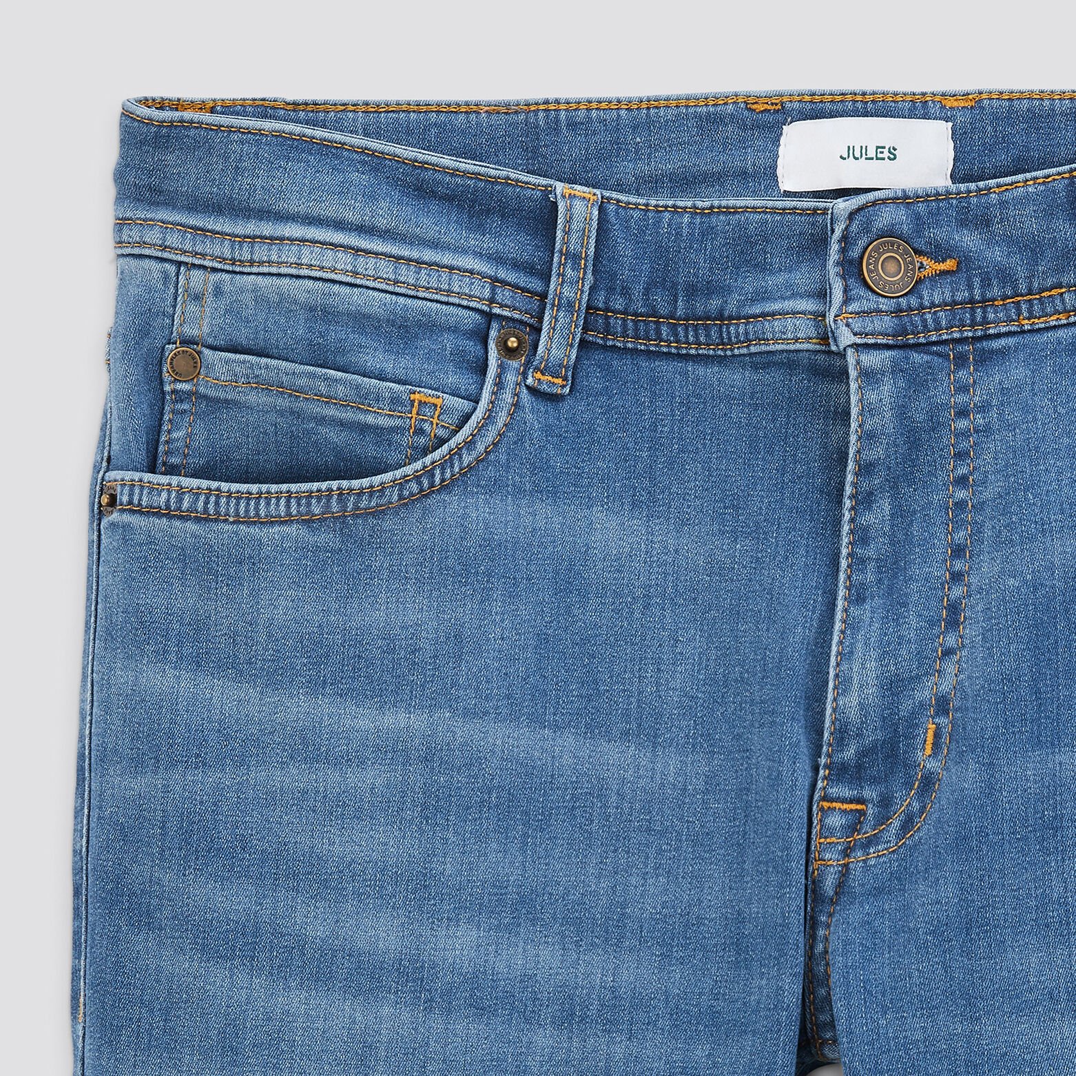 Jean slim urbanflex 4 longueurs Bleu